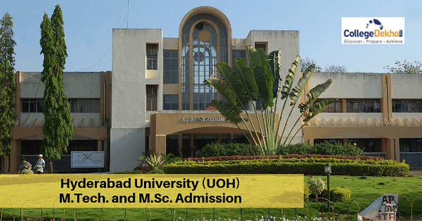 Hyderabad University (UOH) M.Tech. and M.Sc Admission 2019