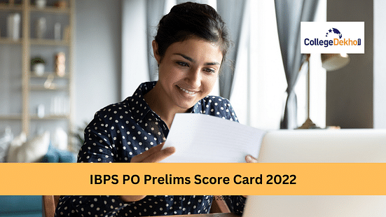 IBPS PO Prelims Score Card 2022
