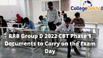 RRB Group D 2022 CBT Phase 1 Documents