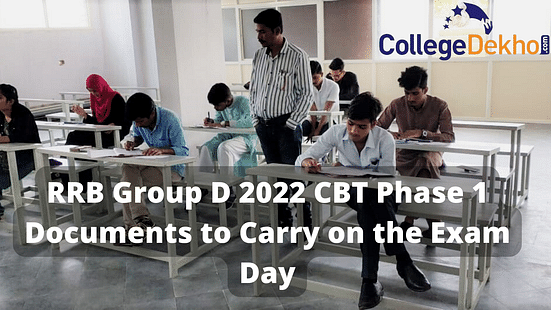 RRB Group D 2022 CBT Phase 1 Documents