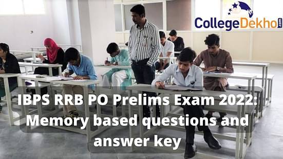 IBPS RRB PO Prelims Exam 2022 Memory based questions