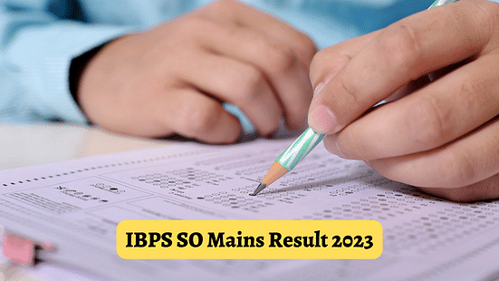 IBPS SO Mains Result 2023