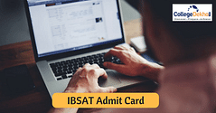 IBSAT 2018 Admit Card