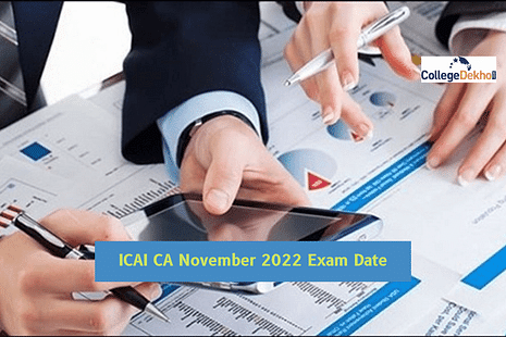 ICAI CA November 2022 Exam Date (Released): Check Schedule for Foundation, Intermediate & Final
