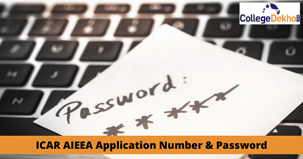 ICAR AIEEA Login - Steps to Retrieve Application Number & Password