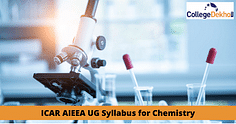 ICAR AIEEA 2024 Chemistry Syllabus (UG) - Download PDF Here