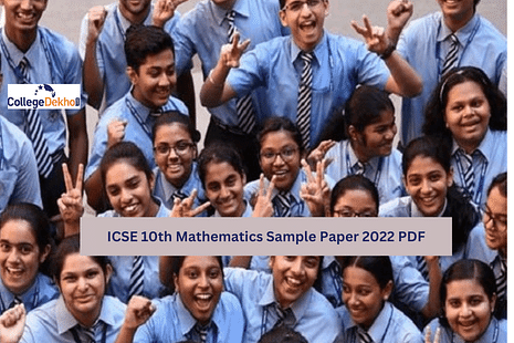 ICSE 10th Mathematics Sample Paper 2022 PDF