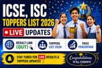 ICSE Result Link 2026 (Today) LIVE Updates: Result at 11 AM; Toppers List & Pass Percentage