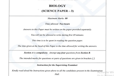 ICSE Biology Answer Key 2026 OUT