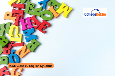 ICSE Class 10 English Syllabus 2025-26