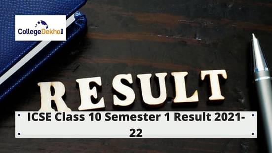 ICSE Class 10 Semester 1 Result 2022