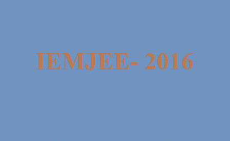 Institute of Engineering and Management (IEM) to conduct IEMJEE-2016