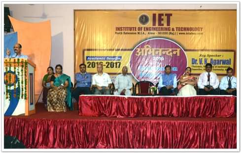 Orientation Programme 2016 at IET Alwar