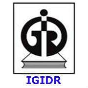 Admission Notice-IGIDR Invites Applications for PG Programs 2016