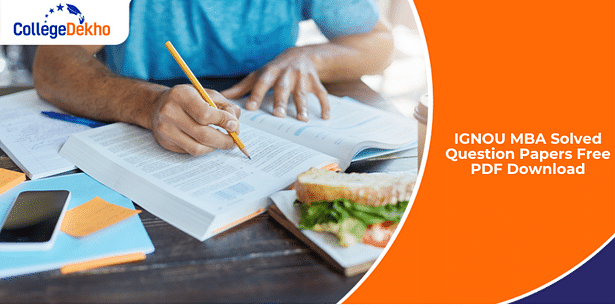 IGNOU MBA Solved Question Papers Free PDF Download
