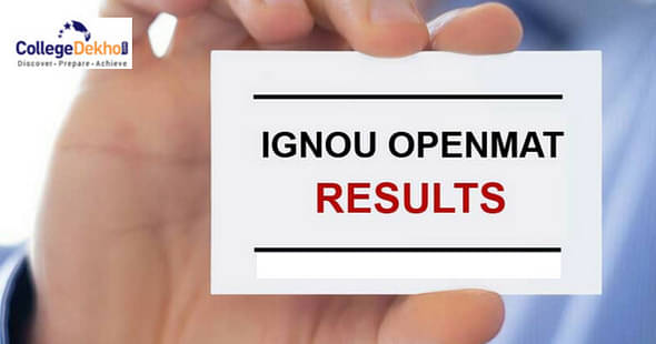 IGNOU OPENMAT XLIII Results 2018 Out