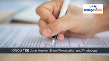 IGNOU TEE June 2024 Answer Sheet Revaluation and Photocopy