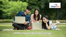 Analysing IGNOU 2023 Toppers Marks Percentage