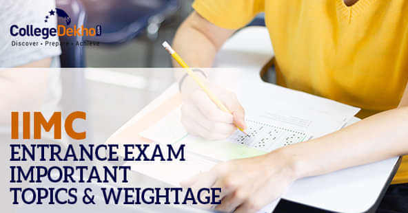 Important Topics for IIMC Entrance Exam