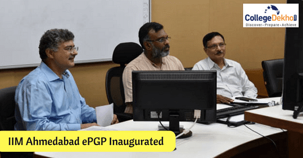 Virtual Inauguration of IIM Ahmedabad's First ePGP Batch by Director Ashish Nanda