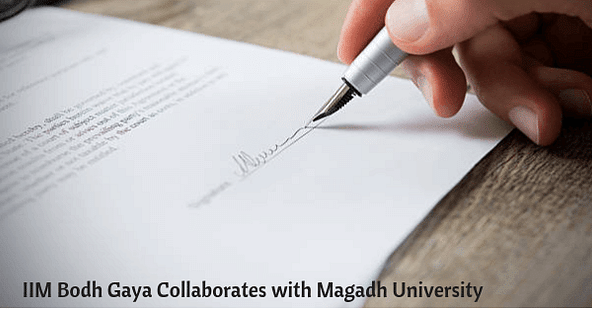 IIM Bodh Gaya Signs Pact with Magadh University for MBA Course