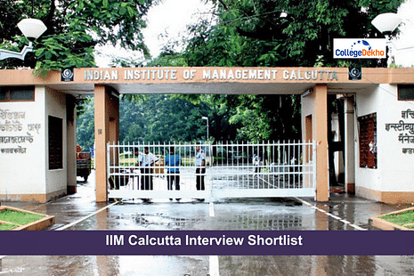 IIM Calcutta Interview Shortlist 2024