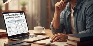 IIM General Category CAT Shortlisting Cutoff 2025