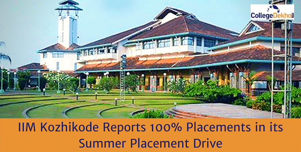 IIM Kozhikode Reports 100% Placements in its Summer Placement Drive