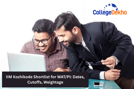 IIM Kozhikode Shortlist for WAT/PI 2026: Dates, Cutoffs, Weightage