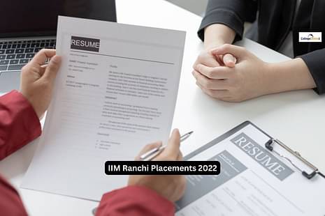 IIM Ranchi Placements 2022: Highest package, total number of offers, highlights