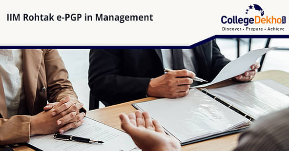 IIM Rohtak e-PGP Program in Management