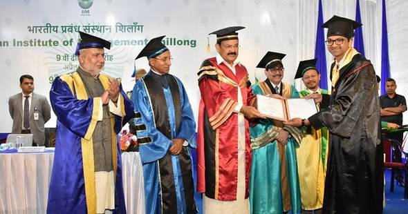 IIM Shillong 9th Convocation: PGP Diplomas Conferred to 172 Students