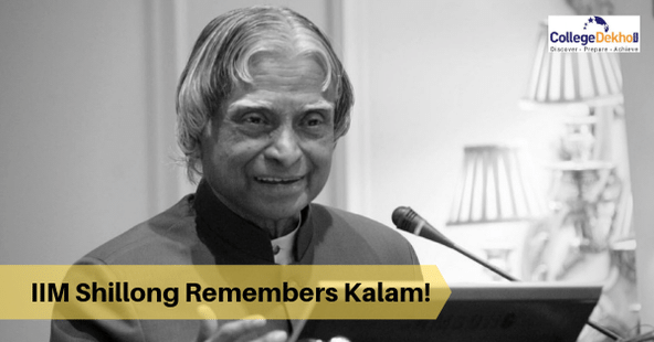 IIM Shillong Candlelight March to Remember APJ Abdul Kalam