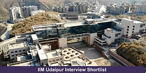 IIM Udaipur PI Shortlist 2024-26