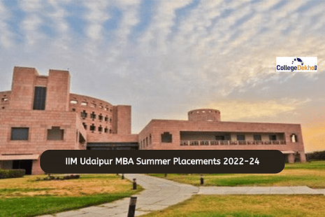 IIM Udaipur MBA Summer Placements 2022-24