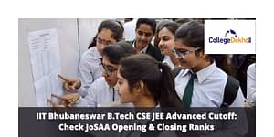 IIT Bhubaneswar B.Tech CSE JEE Advanced Cutoff