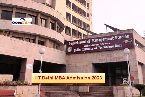 IIT Delhi MBA Admission 2023 Begins