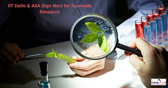 IIT Delhi and All India Institute of Ayurveda Sign MoU for Enhancing Research