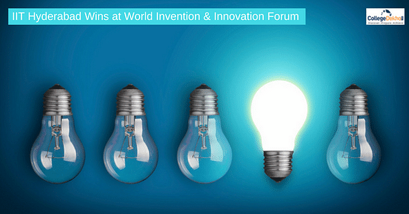 IIT Hyderabad Wins Gold and Silver Medal at World Invention & Innovation Forum