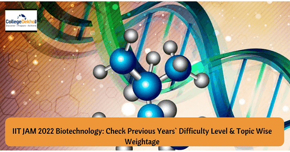 IIT JAM 2022 Biotechnology: Check Previous Years` Difficulty Level & Topic Wise Weightage