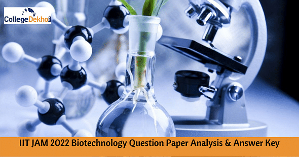 IIT JAM 2022 Biotechnology Question Paper Analysis, Answer Key