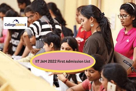IIT JAM 2022 First Admission List (Today); Steps to check, Instructions