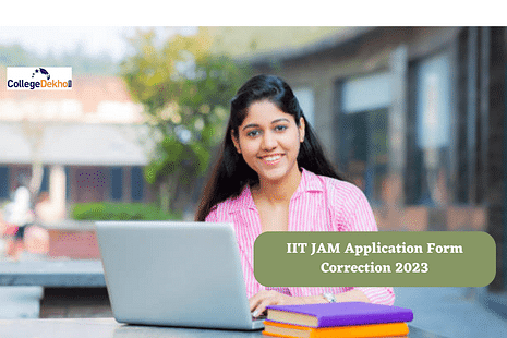 IIT JAM Application Form Correction 2023