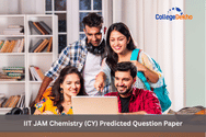 IIT JAM Chemistry (CY) Predicted Question Paper 2026 - Important Question  Analysis