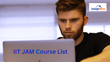 IIT JAM Courses List 2025: Institute-wise Programme Details