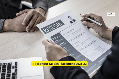 IIT Jodhpur MTech Placement 2021-22: 90% increase in highest salary