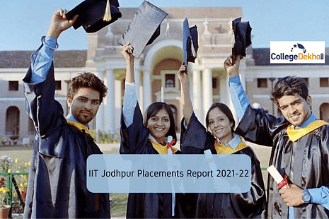 IIT Jodhpur Placements Report 2021-22: Highest Package 28.6 LPA, Major Highlights