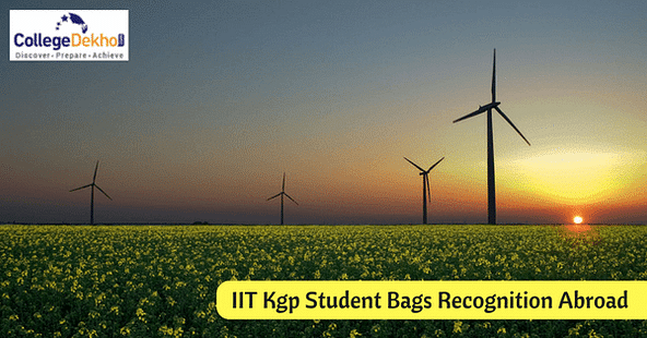 IIT Kharagpur Student Awarded at a Green Energy Conference in France