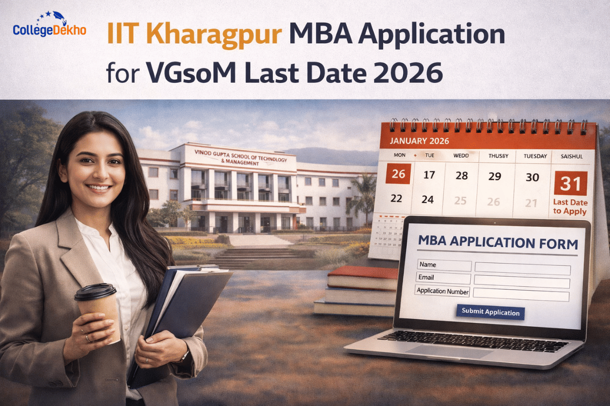IIT Kharagpur MBA Application for VGSoM Last Date 2026
