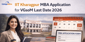 IIT Kharagpur MBA Application for VGSoM Last Date 2026